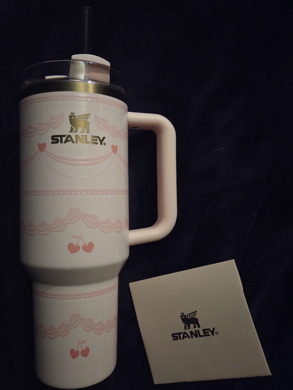 Pink Velvet Stanley